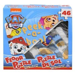 Nickelodeon Paw Patrol 46-Piece Floor Puzzle | 24" x 36" | NIB | Peek-A-Boo